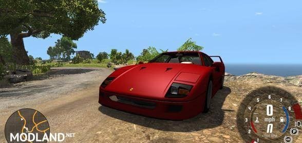 Ferrari F40 Car Mod [0.5.6]